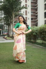 Ethereal Lightweight Semi Muslin Saree
